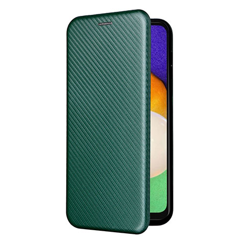 Coque Portefeuille Livre Cuir Etui Clapet L09Z pour Samsung Galaxy A13 5G Vert