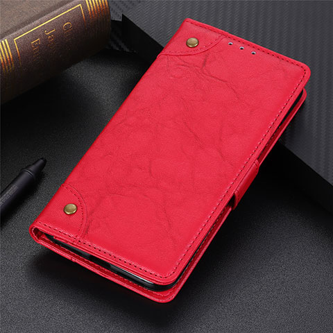 Coque Portefeuille Livre Cuir Etui Clapet L10 pour Samsung Galaxy S20 FE 4G Rouge