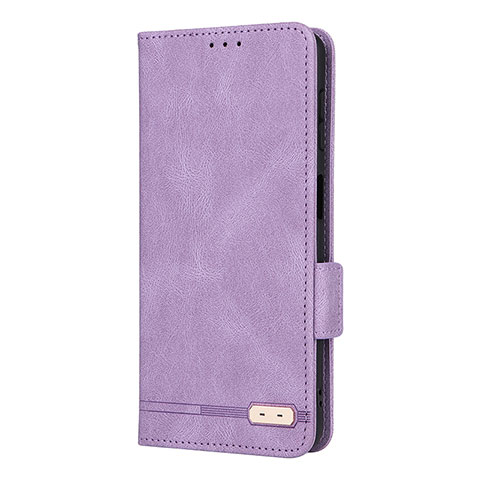 Coque Portefeuille Livre Cuir Etui Clapet L10Z pour Samsung Galaxy A32 4G Violet