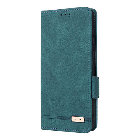 Coque Portefeuille Livre Cuir Etui Clapet L10Z pour Samsung Galaxy A73 5G Vert