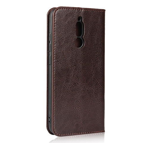 Coque Portefeuille Livre Cuir Etui Clapet L11 pour Xiaomi Redmi 8 Marron