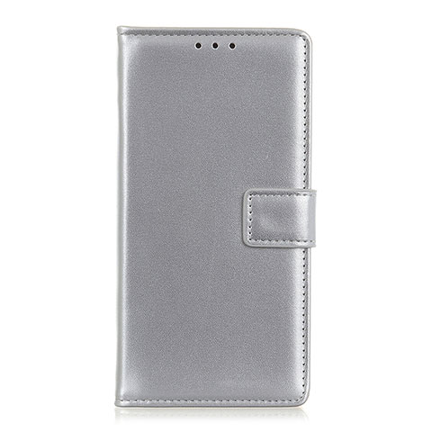 Coque Portefeuille Livre Cuir Etui Clapet L12 pour Huawei Mate 40 Lite 5G Argent