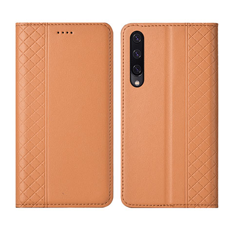 Coque Portefeuille Livre Cuir Etui Clapet L12 pour Huawei P Smart Pro (2019) Orange