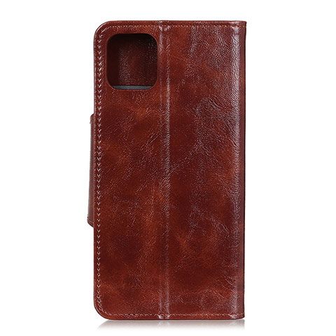 Coque Portefeuille Livre Cuir Etui Clapet L12 pour Samsung Galaxy A71 5G Marron