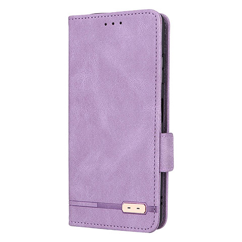 Coque Portefeuille Livre Cuir Etui Clapet L12Z pour Samsung Galaxy A22s 5G Violet