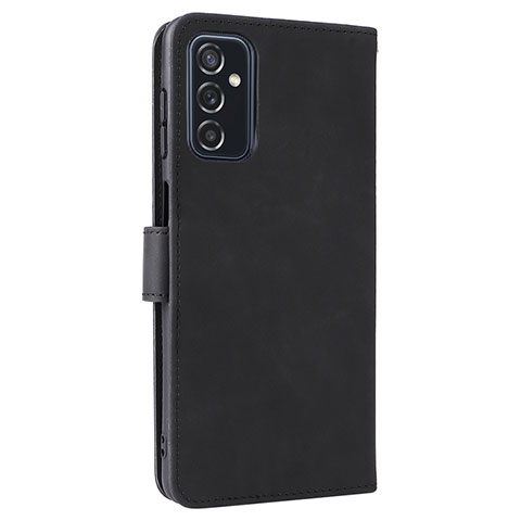 Coque Portefeuille Livre Cuir Etui Clapet L12Z pour Samsung Galaxy M52 5G Noir