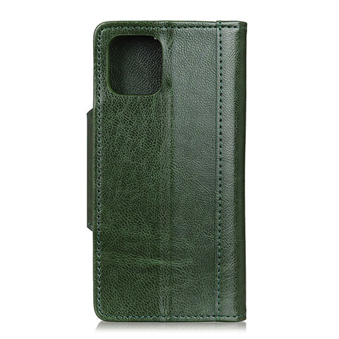 Coque Portefeuille Livre Cuir Etui Clapet L14 pour Huawei Honor 30S Vert