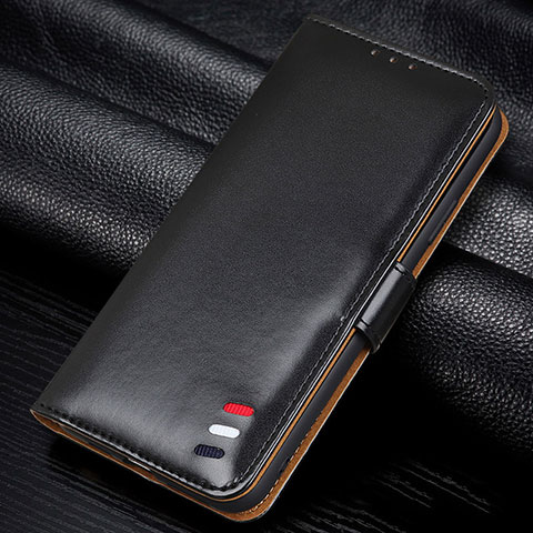 Coque Portefeuille Livre Cuir Etui Clapet L14 pour Huawei P40 Lite E Noir