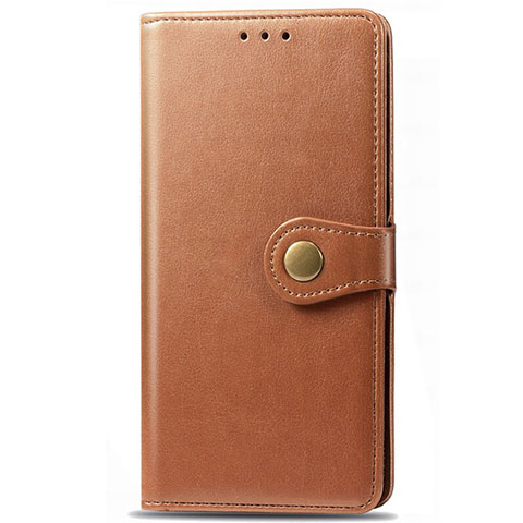 Coque Portefeuille Livre Cuir Etui Clapet L14 pour Huawei Y9s Orange