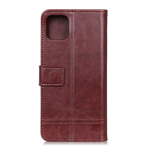 Coque Portefeuille Livre Cuir Etui Clapet L15 pour Huawei Honor 30S Marron