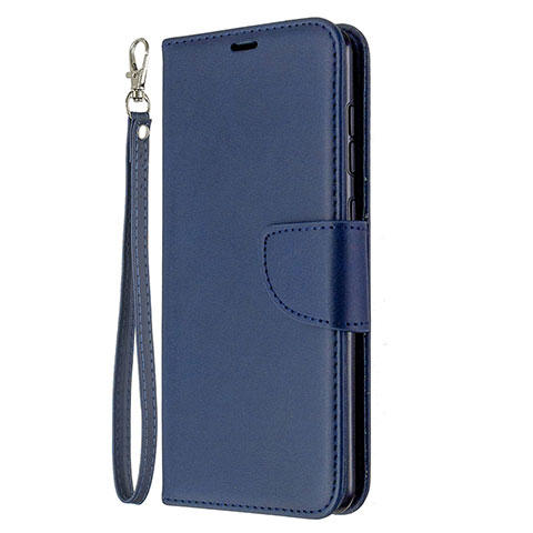 Coque Portefeuille Livre Cuir Etui Clapet L18 pour Samsung Galaxy A31 Bleu