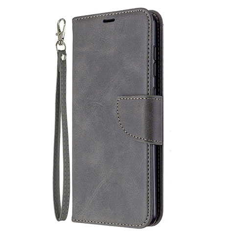 Coque Portefeuille Livre Cuir Etui Clapet L18 pour Samsung Galaxy A31 Gris