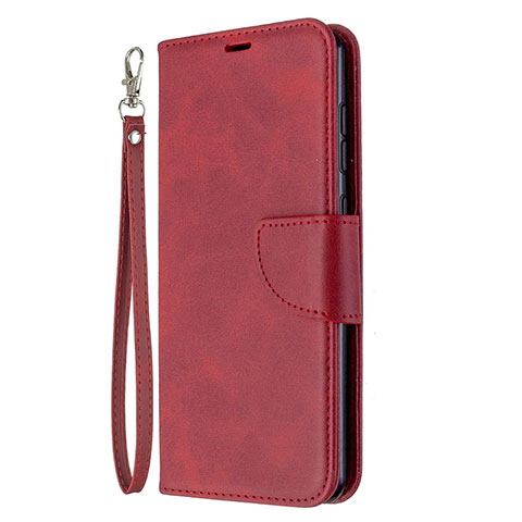 Coque Portefeuille Livre Cuir Etui Clapet L18 pour Samsung Galaxy A31 Rouge