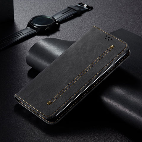 Coque Portefeuille Livre Cuir Etui Clapet L21 pour Apple iPhone 16 Pro Max Noir