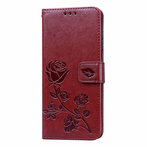 Coque Portefeuille Livre Cuir Etui Clapet L23 pour Samsung Galaxy A41 Marron