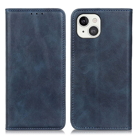 Coque Portefeuille Livre Cuir Etui Clapet L26 pour Apple iPhone 13 Bleu