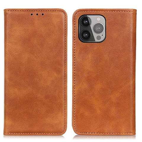 Coque Portefeuille Livre Cuir Etui Clapet L26 pour Apple iPhone 16 Pro Max Marron