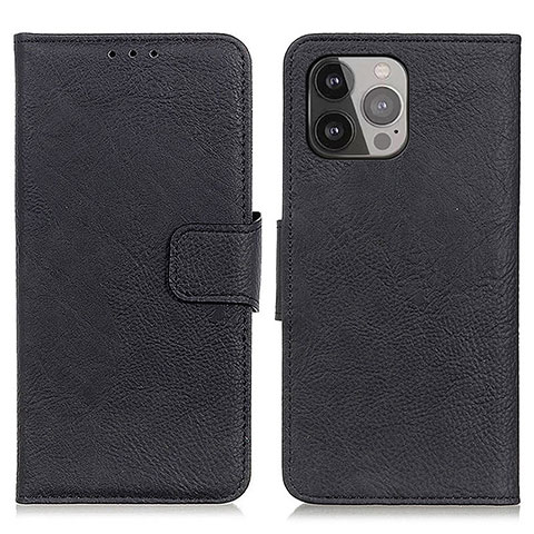 Coque Portefeuille Livre Cuir Etui Clapet L27 pour Apple iPhone 13 Pro Noir