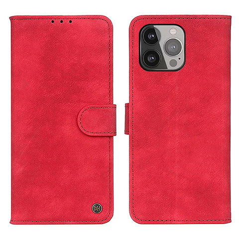 Coque Portefeuille Livre Cuir Etui Clapet L30 pour Apple iPhone 15 Pro Max Rouge