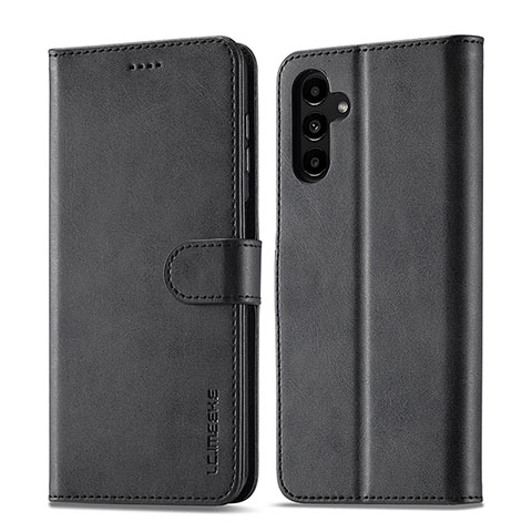 Coque Portefeuille Livre Cuir Etui Clapet LC1 pour Samsung Galaxy A04s Noir