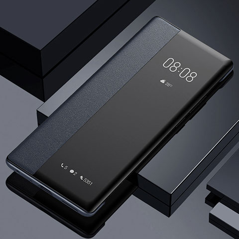 Coque Portefeuille Livre Cuir Etui Clapet LF1 pour Xiaomi Mi Mix 4 5G Noir