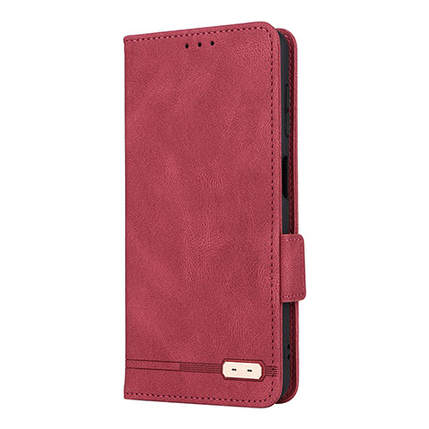 Coque Portefeuille Livre Cuir Etui Clapet LZ2 pour Samsung Galaxy A04s Rouge