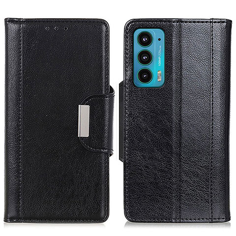 Coque Portefeuille Livre Cuir Etui Clapet M01L pour Motorola Moto Edge 20 5G Noir