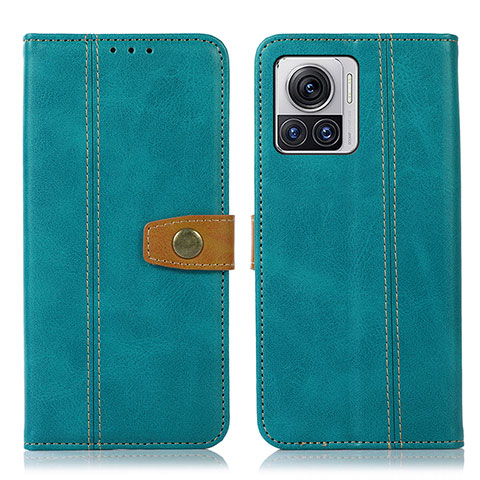 Coque Portefeuille Livre Cuir Etui Clapet M01L pour Motorola Moto Edge 30 Ultra 5G Vert