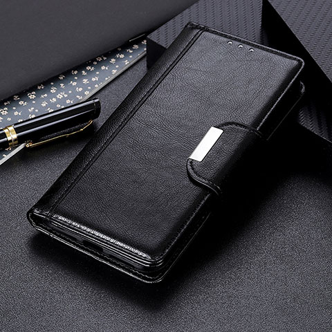 Coque Portefeuille Livre Cuir Etui Clapet M01L pour Motorola Moto G10 Power Noir