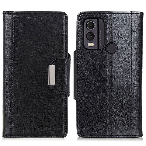 Coque Portefeuille Livre Cuir Etui Clapet M01L pour Nokia C22 Noir