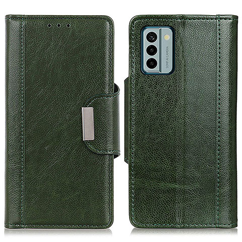 Coque Portefeuille Livre Cuir Etui Clapet M01L pour Nokia G22 Vert