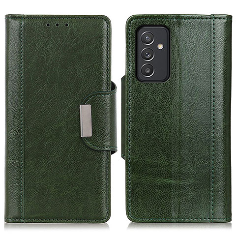 Coque Portefeuille Livre Cuir Etui Clapet M01L pour Samsung Galaxy A15 5G Vert