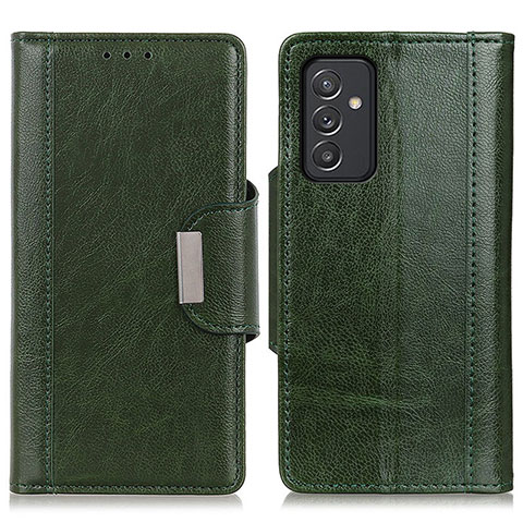 Coque Portefeuille Livre Cuir Etui Clapet M01L pour Samsung Galaxy A34 5G Vert