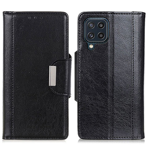 Coque Portefeuille Livre Cuir Etui Clapet M01L pour Samsung Galaxy M32 4G Noir