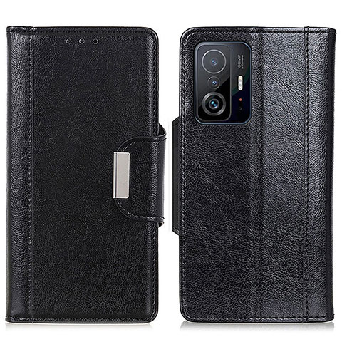 Coque Portefeuille Livre Cuir Etui Clapet M01L pour Xiaomi Mi 11T 5G Noir