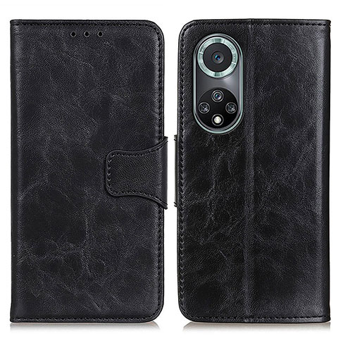 Coque Portefeuille Livre Cuir Etui Clapet M02L pour Huawei Honor 50 Pro 5G Noir