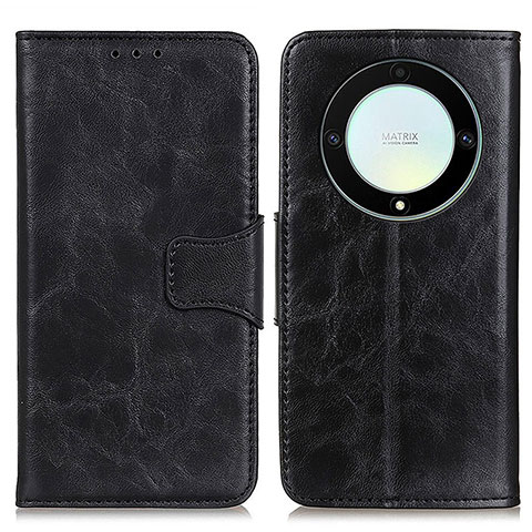 Coque Portefeuille Livre Cuir Etui Clapet M02L pour Huawei Honor Magic5 Lite 5G Noir