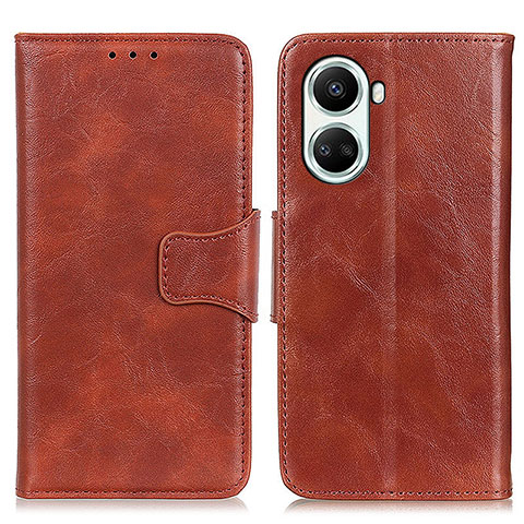 Coque Portefeuille Livre Cuir Etui Clapet M02L pour Huawei Nova 10 SE Marron