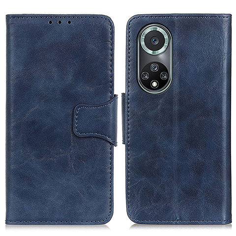 Coque Portefeuille Livre Cuir Etui Clapet M02L pour Huawei Nova 9 Pro Bleu