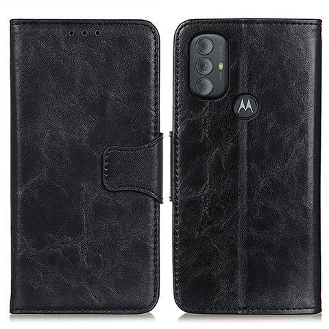 Coque Portefeuille Livre Cuir Etui Clapet M02L pour Motorola Moto G Play (2023) Noir