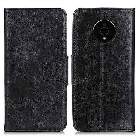 Coque Portefeuille Livre Cuir Etui Clapet M02L pour Nokia C200 Noir