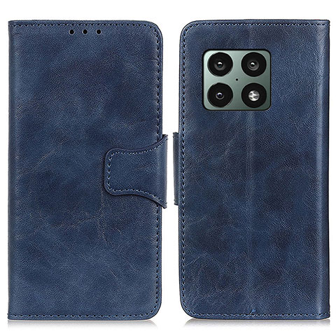 Coque Portefeuille Livre Cuir Etui Clapet M02L pour OnePlus 10 Pro 5G Bleu