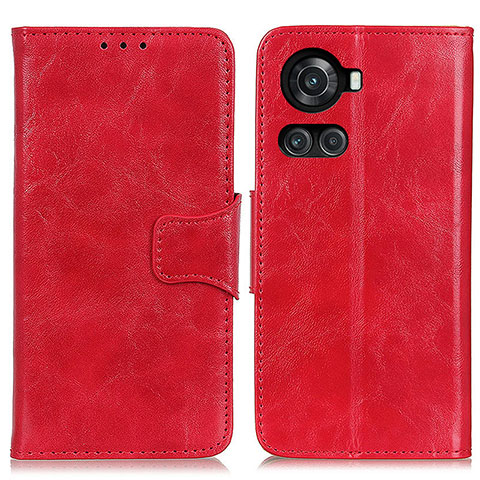 Coque Portefeuille Livre Cuir Etui Clapet M02L pour OnePlus Ace 5G Rouge