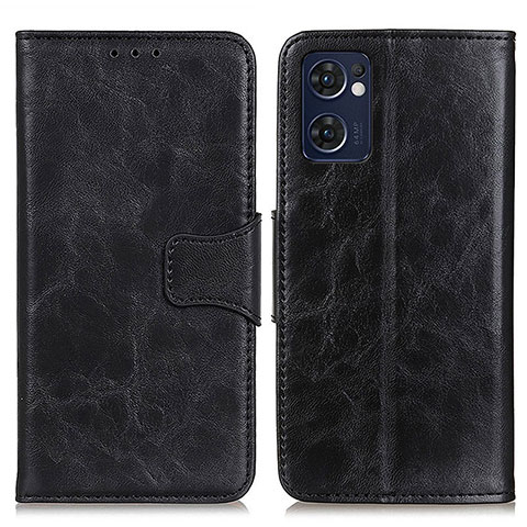 Coque Portefeuille Livre Cuir Etui Clapet M02L pour OnePlus Nord CE 2 5G Noir