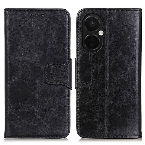 Coque Portefeuille Livre Cuir Etui Clapet M02L pour OnePlus Nord CE 3 5G Noir