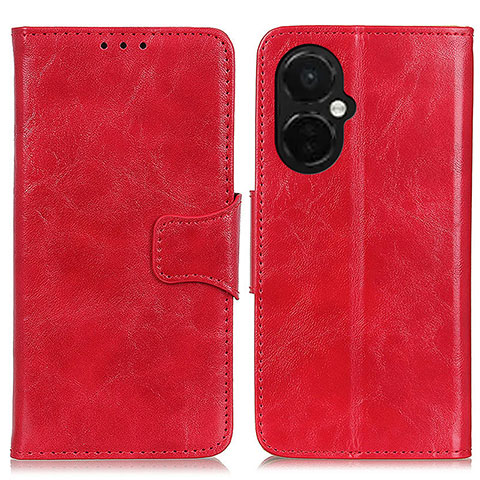 Coque Portefeuille Livre Cuir Etui Clapet M02L pour OnePlus Nord CE 3 5G Rouge