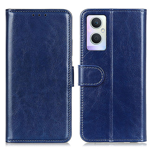 Coque Portefeuille Livre Cuir Etui Clapet M02L pour OnePlus Nord N20 5G Bleu