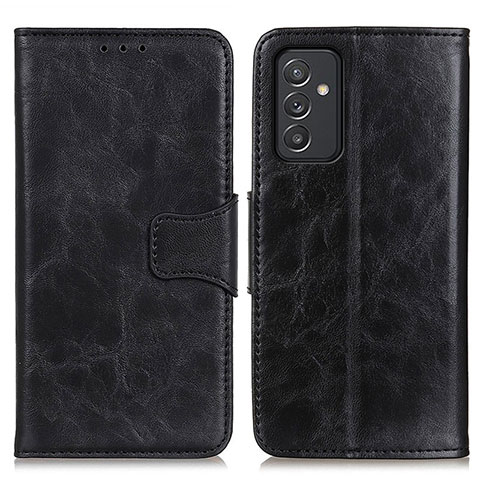 Coque Portefeuille Livre Cuir Etui Clapet M02L pour Samsung Galaxy A05s Noir