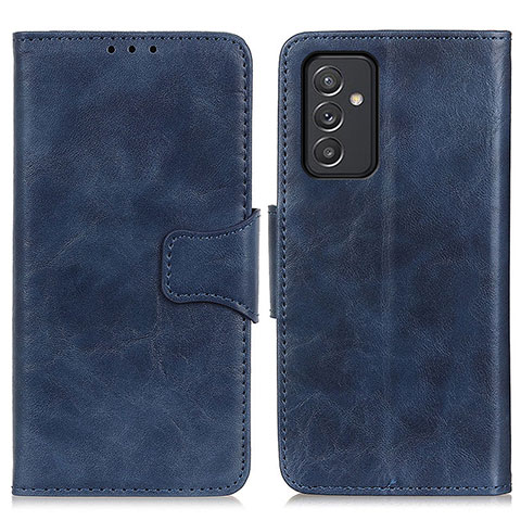 Coque Portefeuille Livre Cuir Etui Clapet M02L pour Samsung Galaxy A34 5G Bleu