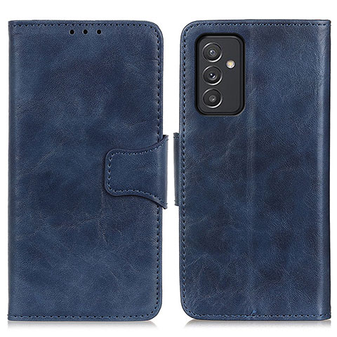 Coque Portefeuille Livre Cuir Etui Clapet M02L pour Samsung Galaxy A35 5G Bleu